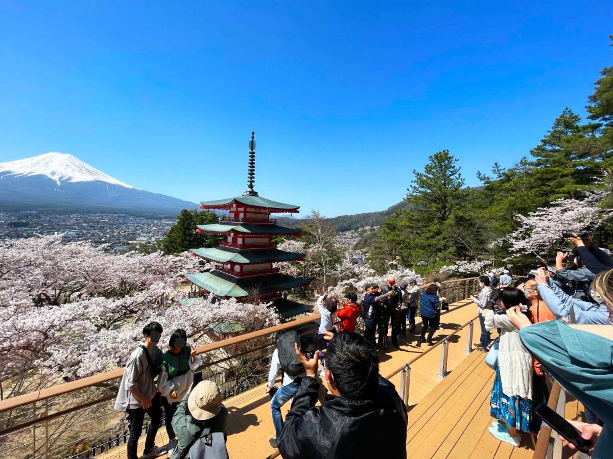 富士山金魚 Fujisan Kingyo Villa Fujikawaguchiko Buitenkant foto
